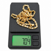 Collana - 18 carati Oro giallo, Oro bianco - Made in Italy - Handmade