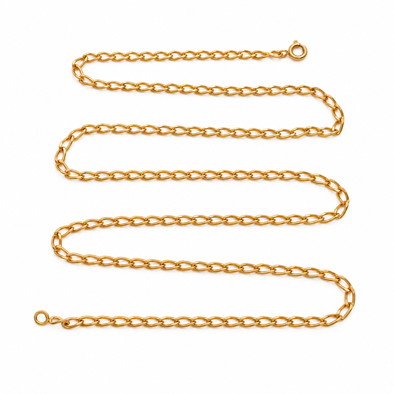 Collana - 18 carati Oro giallo - Made in Italy - Handmade