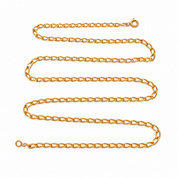 Collana - 18 carati Oro giallo - Made in Italy - Handmade