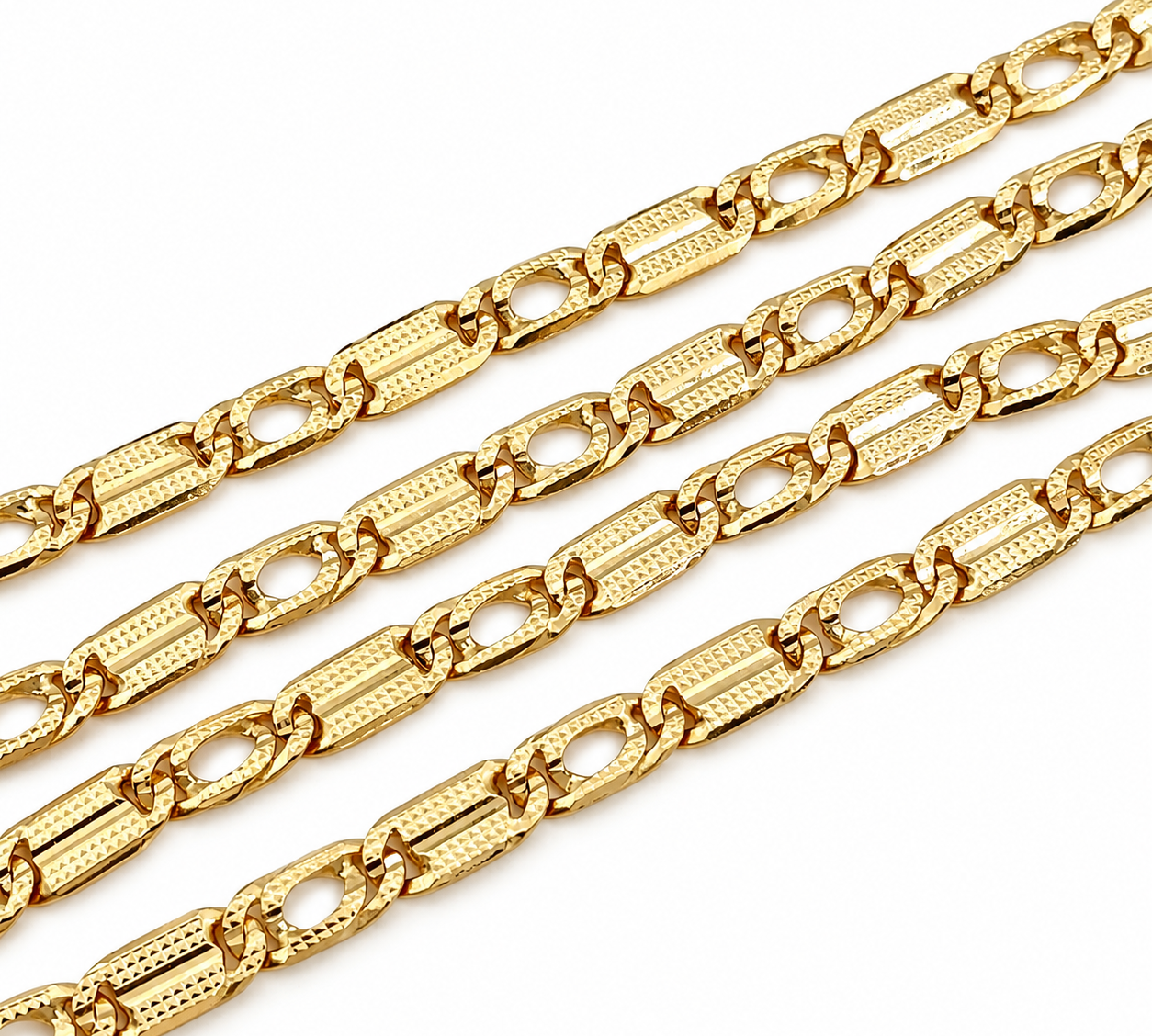 Collana - 18 carati Oro giallo - Made in Italy - Handmade