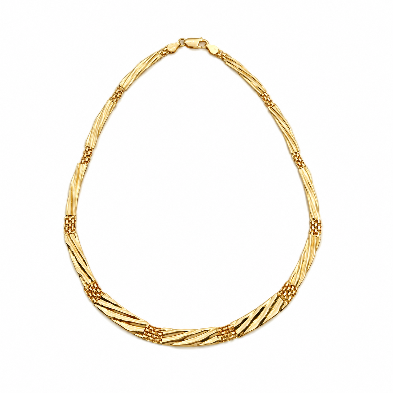 Collana - 18 carati Oro giallo - Made in Italy - Handmade