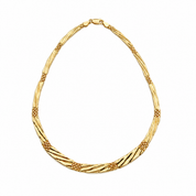 Collana - 18 carati Oro giallo - Made in Italy - Handmade