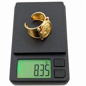 Anello - 18 carati Oro giallo - Made in Italy - Handmade