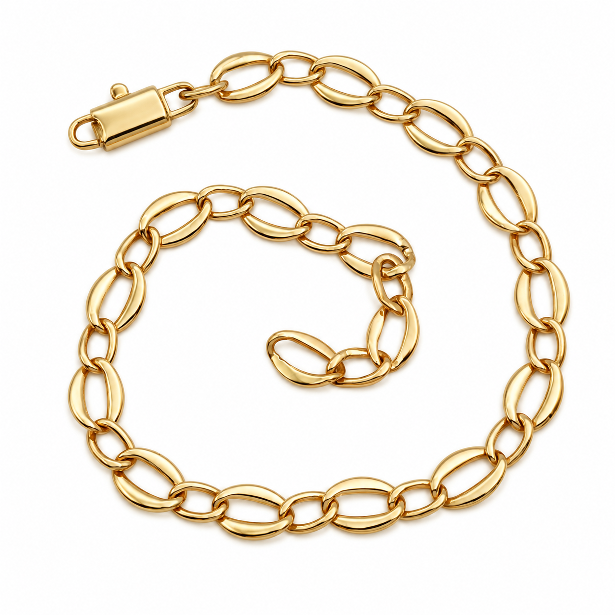 Bracciale - 18 carati Oro giallo - Made in Italy - Handmade