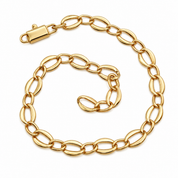 Bracciale - 18 carati Oro giallo - Made in Italy - Handmade