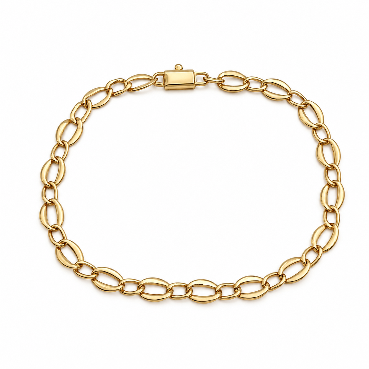 Bracciale - 18 carati Oro giallo - Made in Italy - Handmade