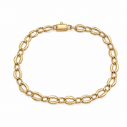 Bracciale - 18 carati Oro giallo - Made in Italy - Handmade
