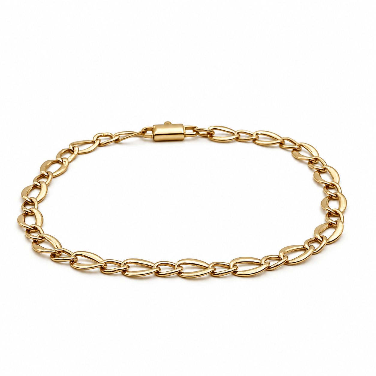 Bracciale - 18 carati Oro giallo - Made in Italy - Handmade
