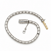 Bracciale - 18 carati Oro bianco, Oro giallo - Made in Italy - Handmade