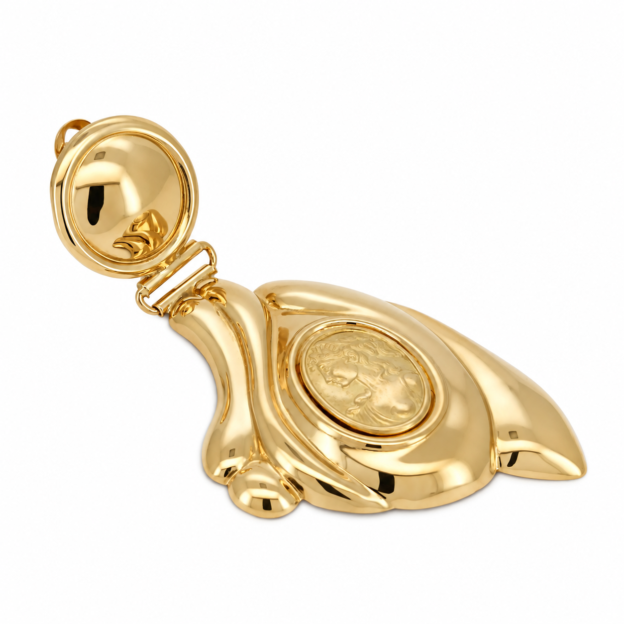 Orecchini - 18 carati Oro giallo, Oro bianco - Made in Italy - Handmade
