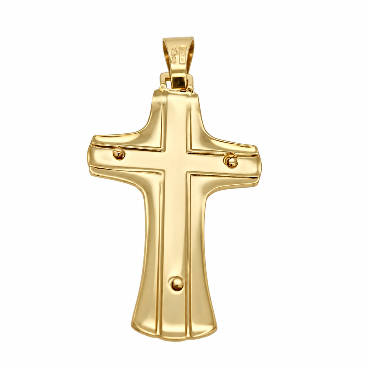 Ciondolo - 18 carati Oro giallo - Made in Italy - Handmade