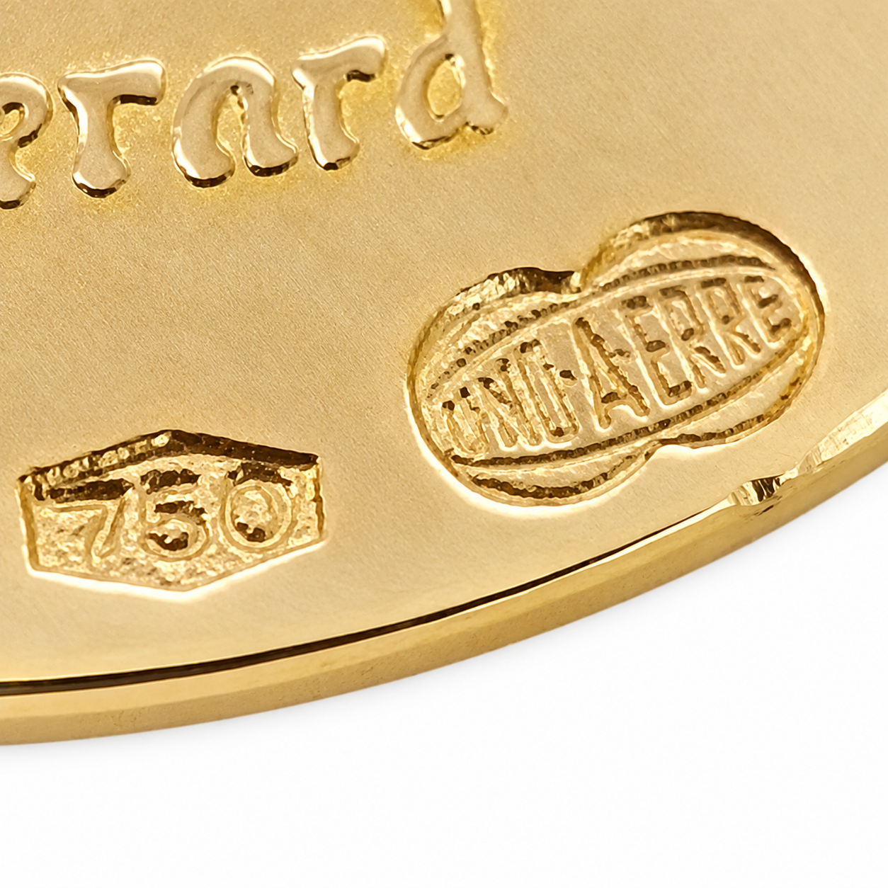 Ciondolo - 18 carati Oro giallo - Made in Italy - Handmade