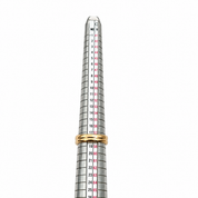 Anello - 18 carati Oro giallo - 0.18ct. tw. Diamante (Naturale) - Made in Italy - Handmade