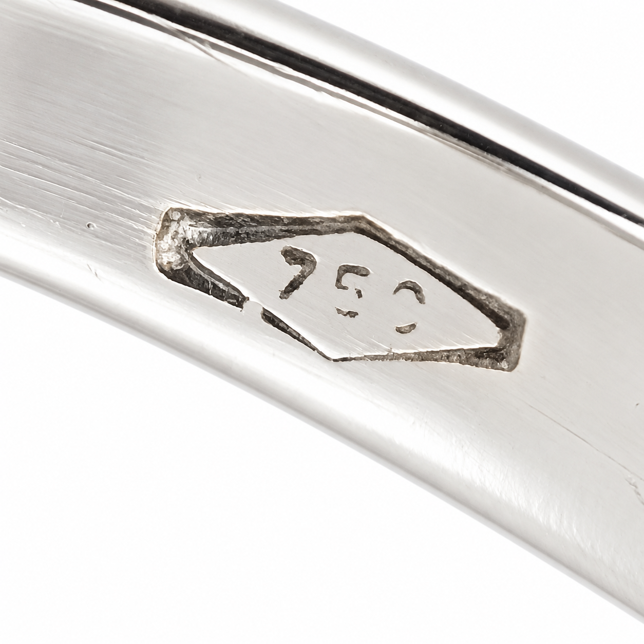 Anello - 18 carati Oro bianco - 0.50ct. tw. Diamante (Naturale) - Made in Italy - Handmade