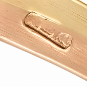 Anello - 18 carati Oro giallo, Oro rosa, Oro bianco - 0.07ct. tw. Diamante (Naturale) - Made in Italy - Handmade