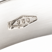 Anello - 18 carati Oro bianco - 0.25ct. tw. Diamante (Naturale) - Made in Italy - Handmade