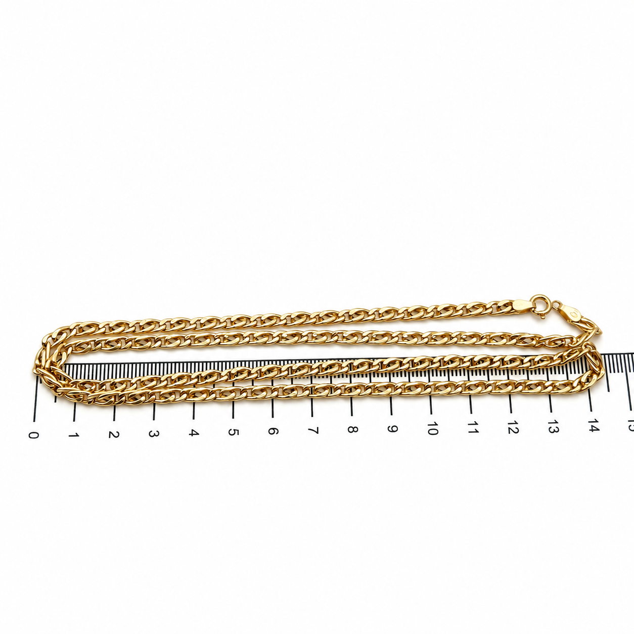 Collana - 18 carati Oro giallo - Made in Italy - HandMade