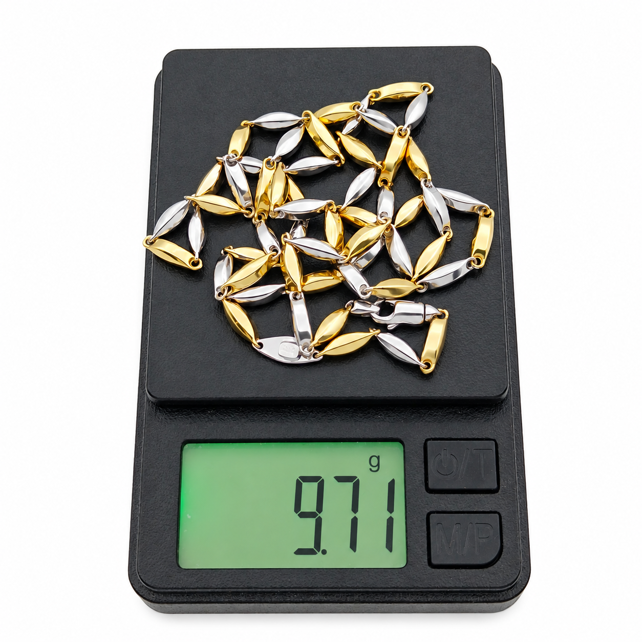 Collana - 18 carati Oro bianco, Oro giallo - Made in Italy - HandMade