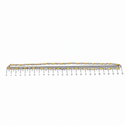 Collana - 18 carati Oro bianco, Oro giallo - Made in Italy - HandMade
