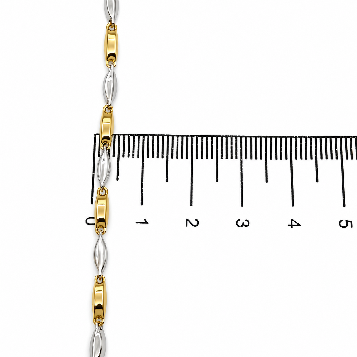 Collana - 18 carati Oro bianco, Oro giallo - Made in Italy - HandMade