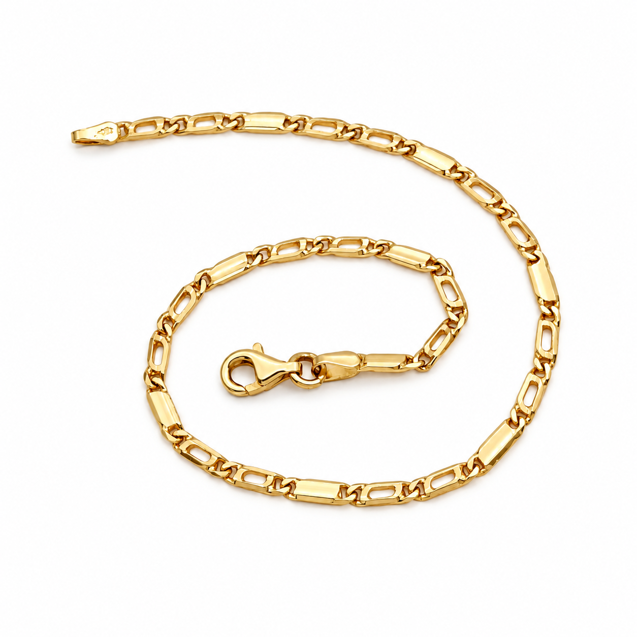 Bracciale - 18 carati Oro giallo - Made in Italy - Handmade