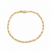 Bracciale - 18 carati Oro giallo - Made in Italy - Handmade