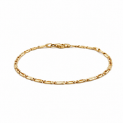 Bracciale - 18 carati Oro giallo - Made in Italy - Handmade