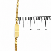 Bracciale - 18 carati Oro giallo - Made in Italy - Handmade