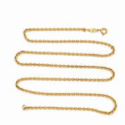 Collana - 18 carati Oro giallo - Made in Italy - Handmade