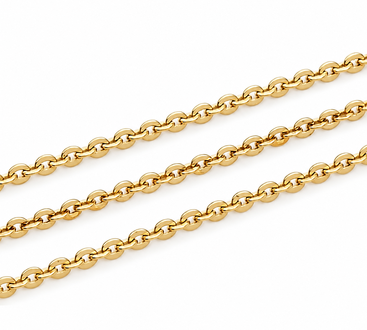 Collana - 18 carati Oro giallo - Made in Italy - Handmade