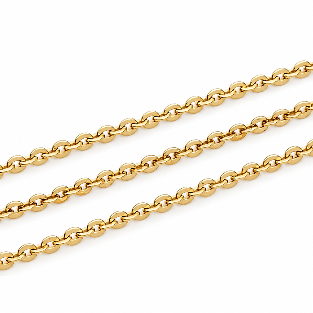 Collana - 18 carati Oro giallo - Made in Italy - Handmade