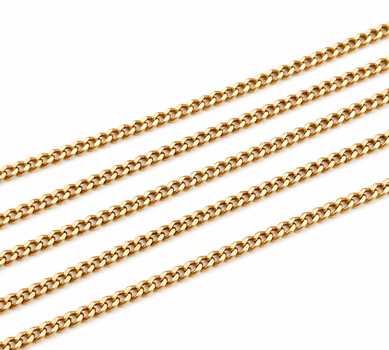 Collana - 18 carati Oro giallo - Made in Italy - HandMade
