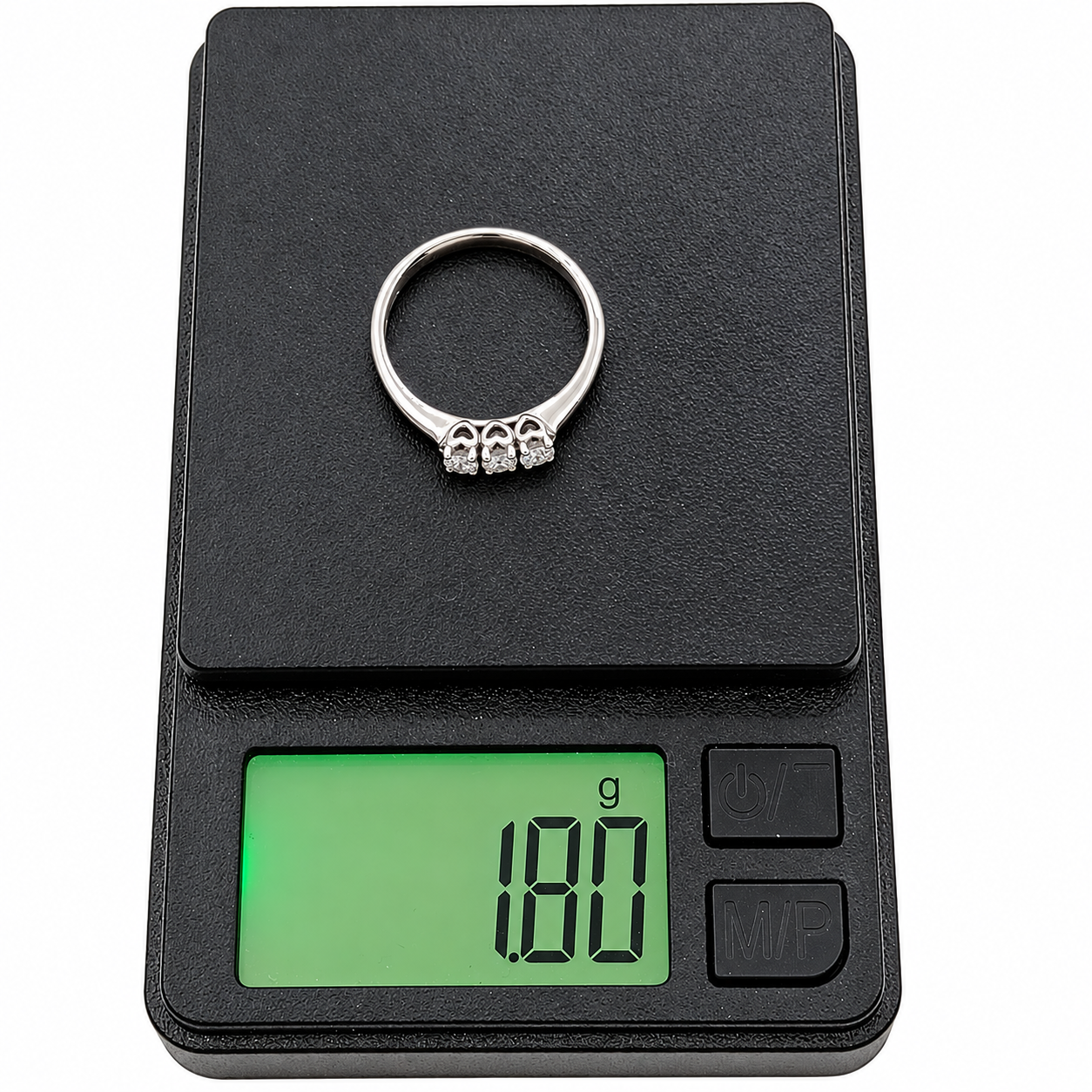 Anello - 18 carati Oro bianco - 0.30ct. tw. Diamante (Naturale) - Made in Italy - Handmade