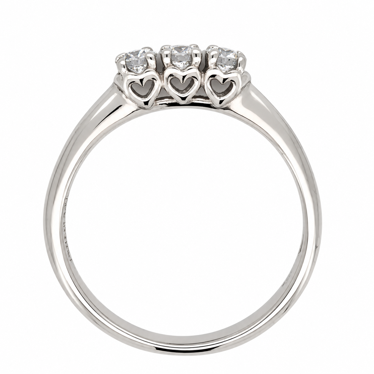 Anello - 18 carati Oro bianco - 0.30ct. tw. Diamante (Naturale) - Made in Italy - Handmade