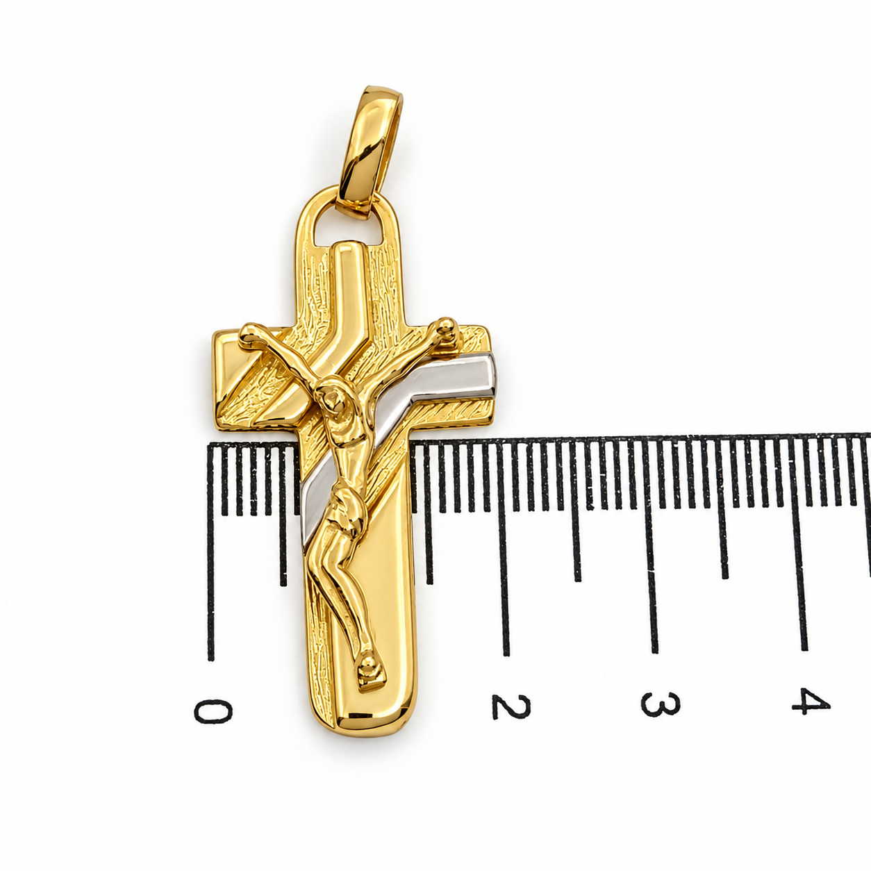 Ciondolo - 18 carati Oro giallo - Made in Italy - Handmade