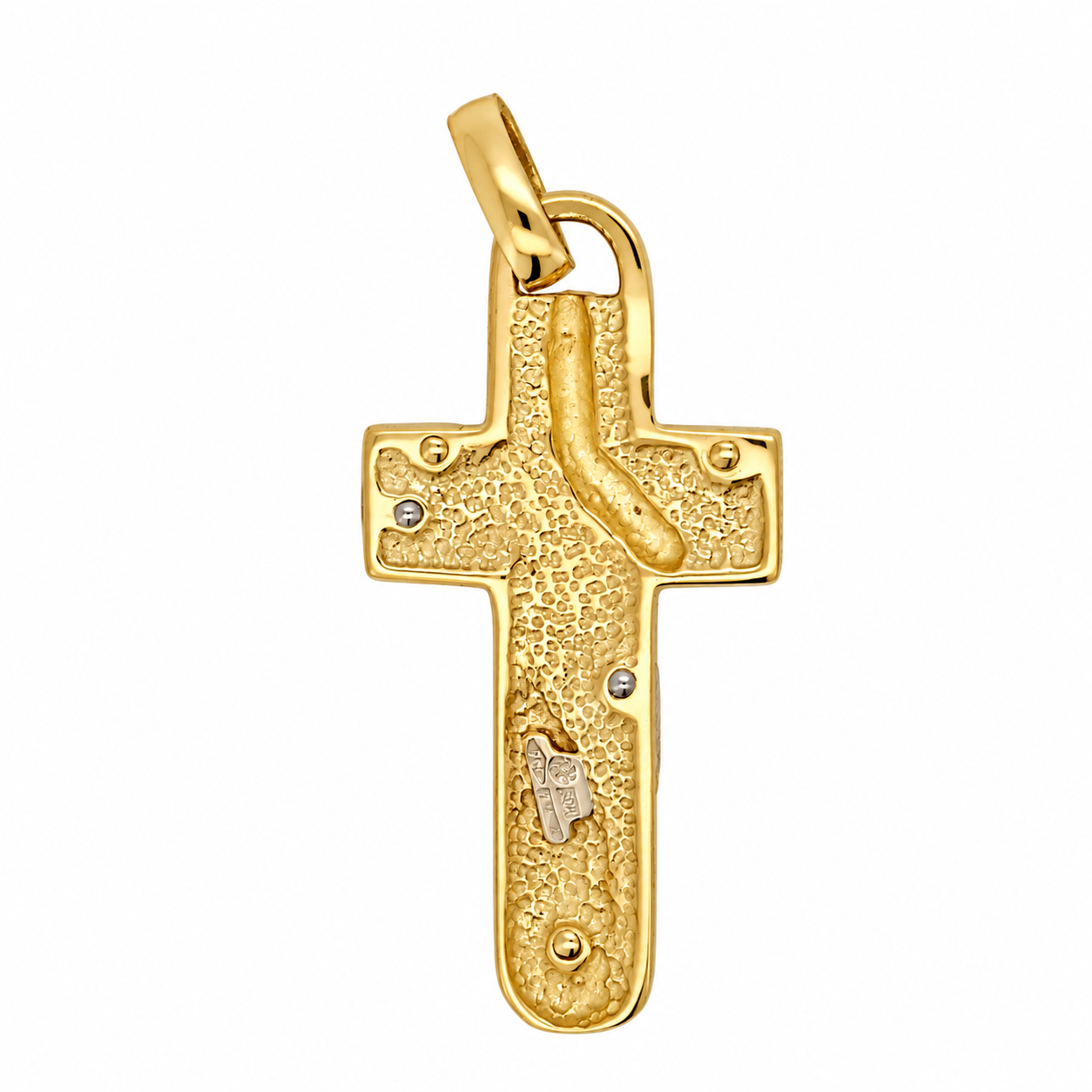 Ciondolo - 18 carati Oro giallo - Made in Italy - Handmade