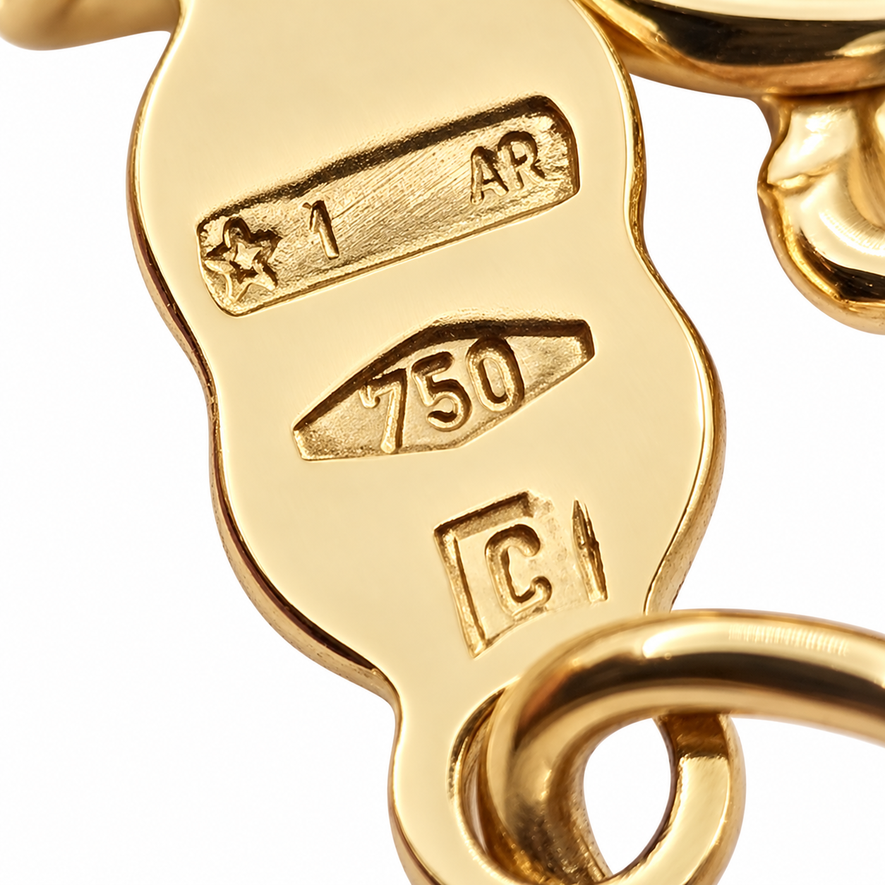 Collana - 18 carati Oro giallo, Oro bianco - 0.50ct. tw. Zaffiro - Diamante - Made in Italy - HandMade