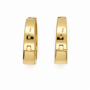 Orecchini - 18 carati Oro bianco, Oro giallo - 0.21ct. tw. Diamante (Naturale) - Made in Italy - Handmade