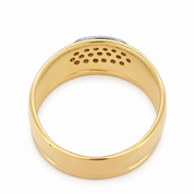 Anello - 18 carati Oro bianco, Oro giallo - 0.285ct. tw. Diamante (Naturale) - Made in Italy - Handmade