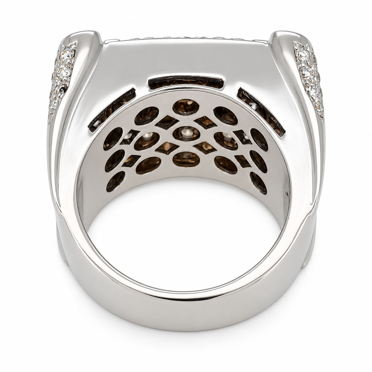 Anello - 18 carati Oro bianco - 2.62ct. tw. Diamante (Naturale) - Diamante - Made in Italy - Handmade