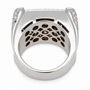 Anello - 18 carati Oro bianco - 2.62ct. tw. Diamante (Naturale) - Diamante - Made in Italy - Handmade