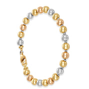 Bracciale in Oro giallo, Oro bianco, Oro rosa 18 carati