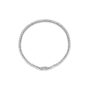 Bracciale - 18 carati Oro bianco - 2.00ct. tw. Diamante (Naturale)