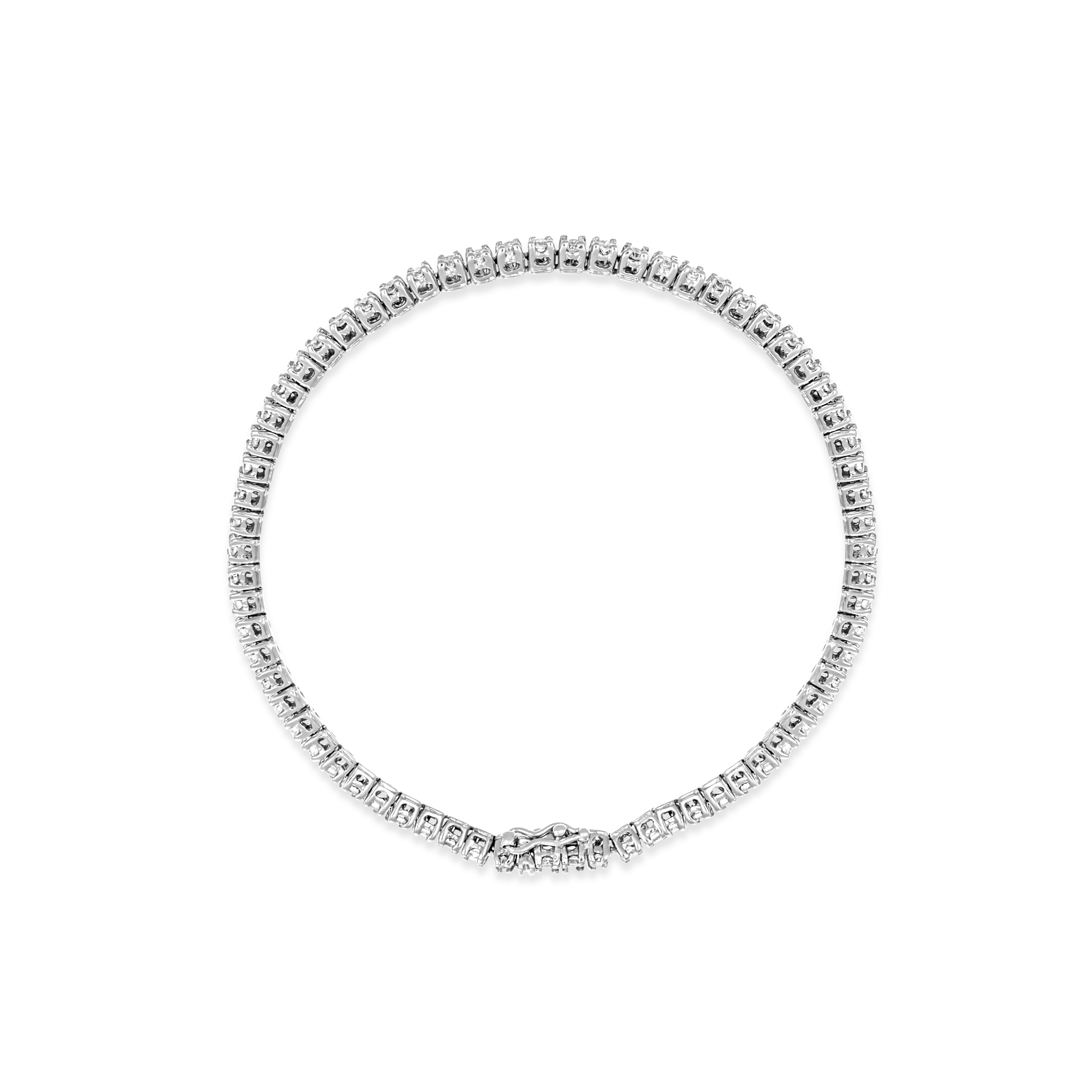 Bracciale - 18 carati Oro bianco - 2.00ct. tw. Diamante (Naturale)