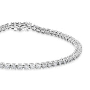 Bracciale - 18 carati Oro bianco - 2.00ct. tw. Diamante (Naturale)