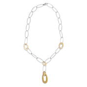 Collana in Oro giallo, Oro Bianco 18 carati