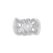 Anello - 18 carati Oro bianco - 0.25ct. tw. Diamante