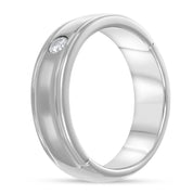 Anello Platino Diamante (Naturale)