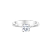 Anello - 18 carati Oro bianco - 0.50ct. tw. Diamante (Naturale)