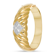 Bracciale - Oro bianco 18 kt., Oro giallo - 0,48 ct. tw. Diamante (Naturale)